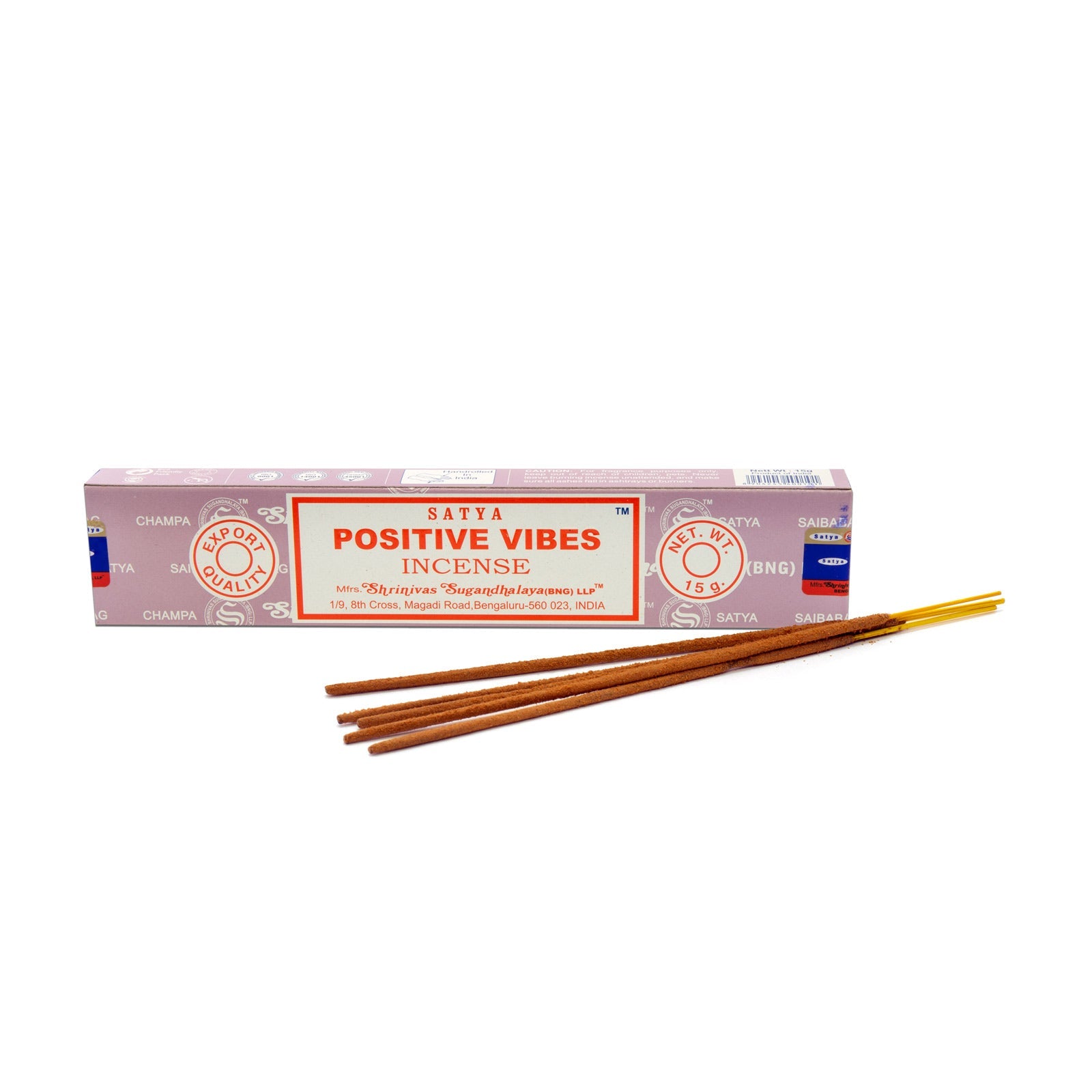 Positive Vibes - Satya Incense Sticks – Hope Crystals