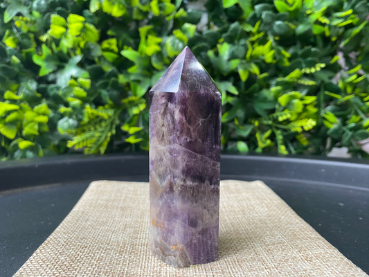 Natural Amethyst Tower Point