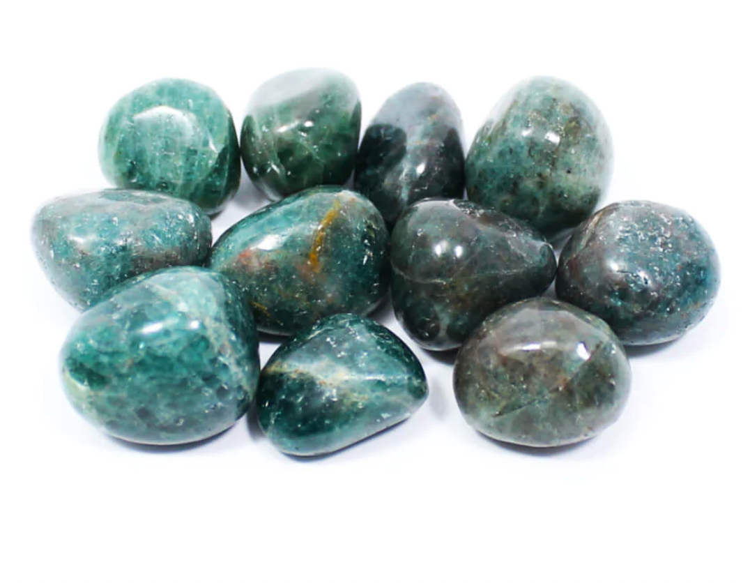 Blue Apatite Healing Crystal | Tumble Stone